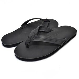 Men’s Rainbow Sandals 301 ALTS size medium 8.5-9.5 in black